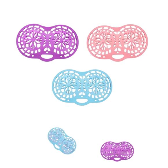 Purple Laundry Protector Silicone Bra Washing Bag Lingerie Snap Closure NWT - Picture 2 of 3